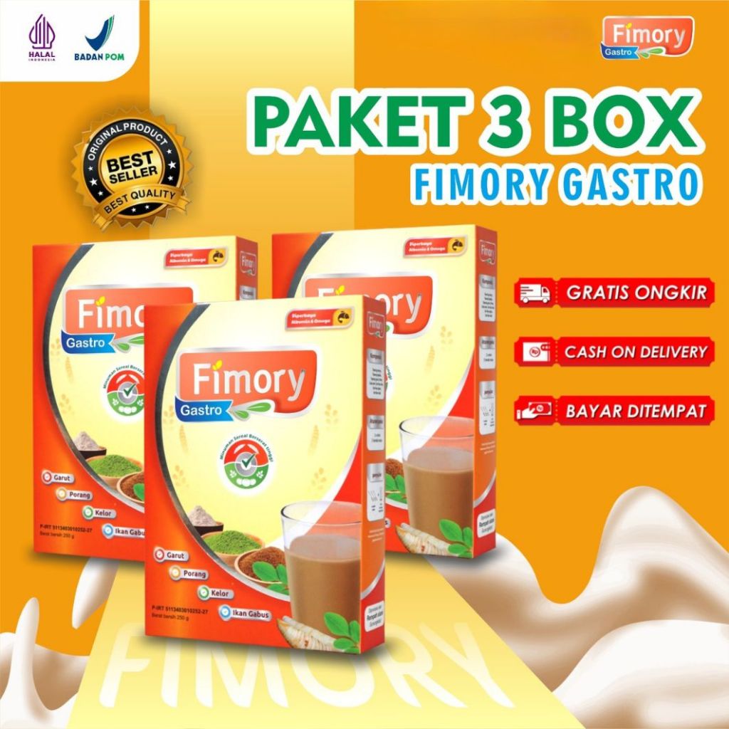 

Fimory Gastro 3 pcs - Minuman Atasi GERD, Asam lambung akut & Maag, dengan bahan Alami - Dijamin Original