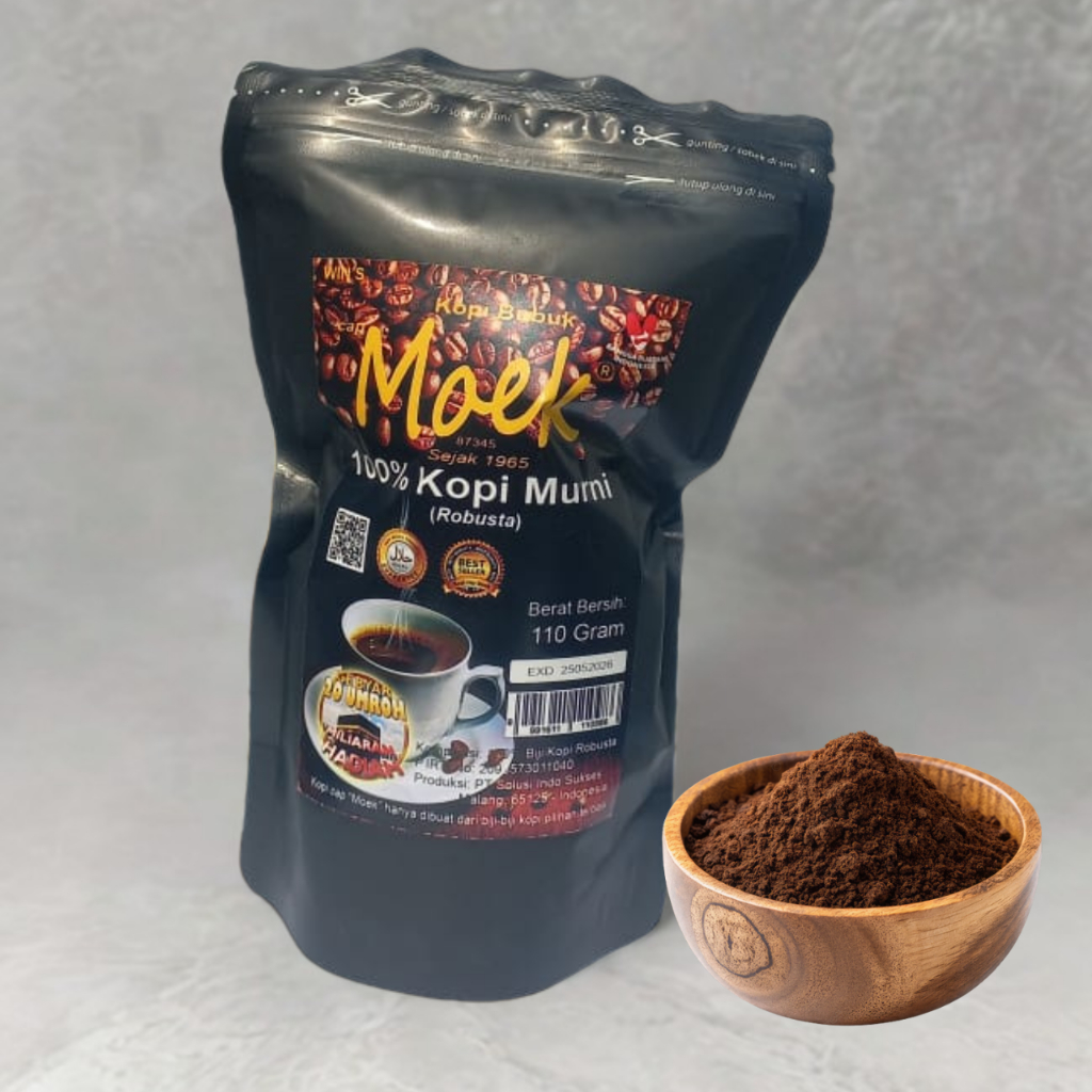 

Kopi Robusta Bubuk 110 Gram