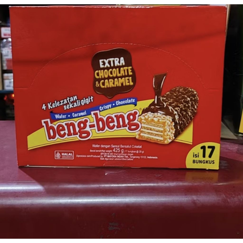 

Beng beng coklat isi 17 pcs x 25gr