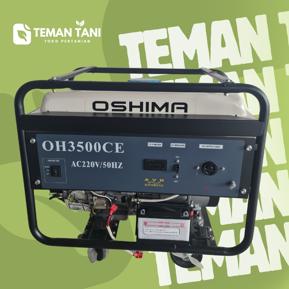 GENSET OSHIMA OH 3500 CE 2200 WATT/GENERATOR/MESIN GENSET/MESIN GENERATOR TEMAN TANI