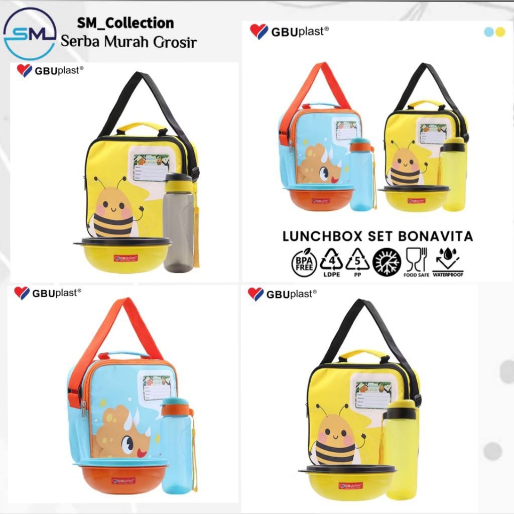 tempat nasi/tempat bekal/wadah nasi/bekal anak/kotak nasi 1set