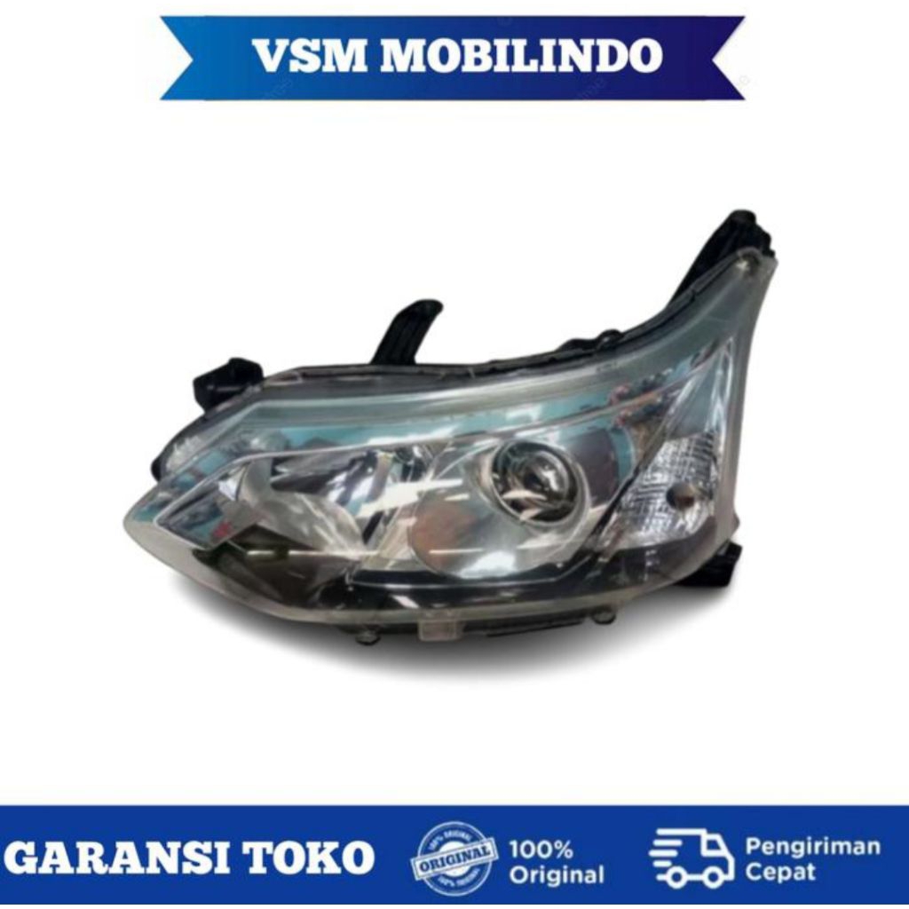 headlamp lampu depan toyota avanza veloz2016 kiri original