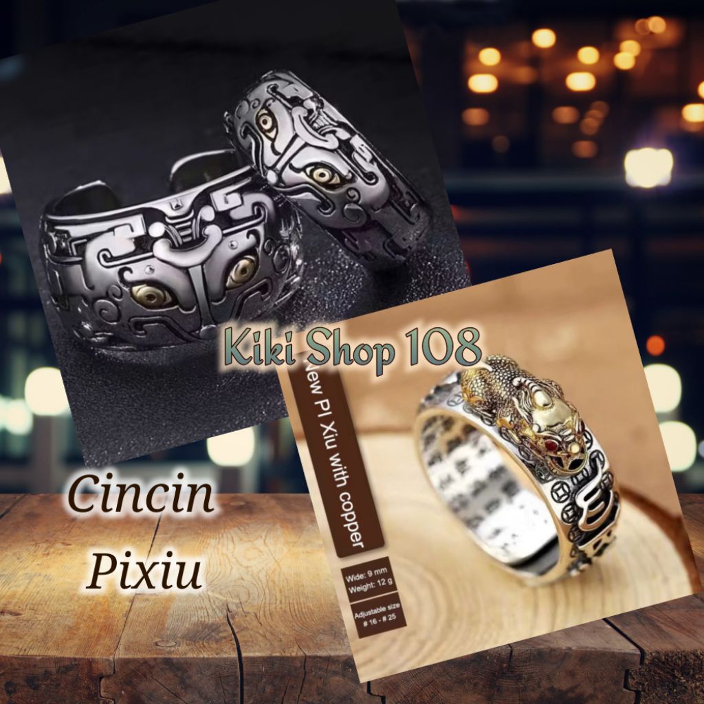 Cincin Pixiu Pria