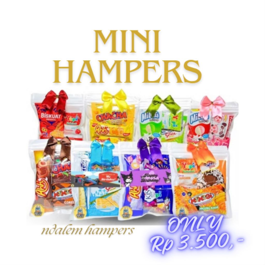 

Minu Gift snack 3 Ribuan Paket Snack Mini Freebies Paket Ultah Mini Gift Snack Ultah Wisuda Anniversarry