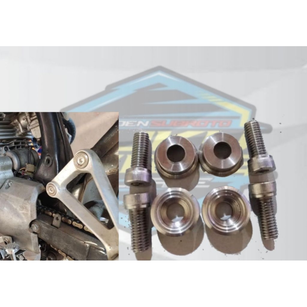 RING MONEL PEMANIS BAUD FOOT STEP CBR150R CB150 CB650 K45 K15 STAINLESS 304