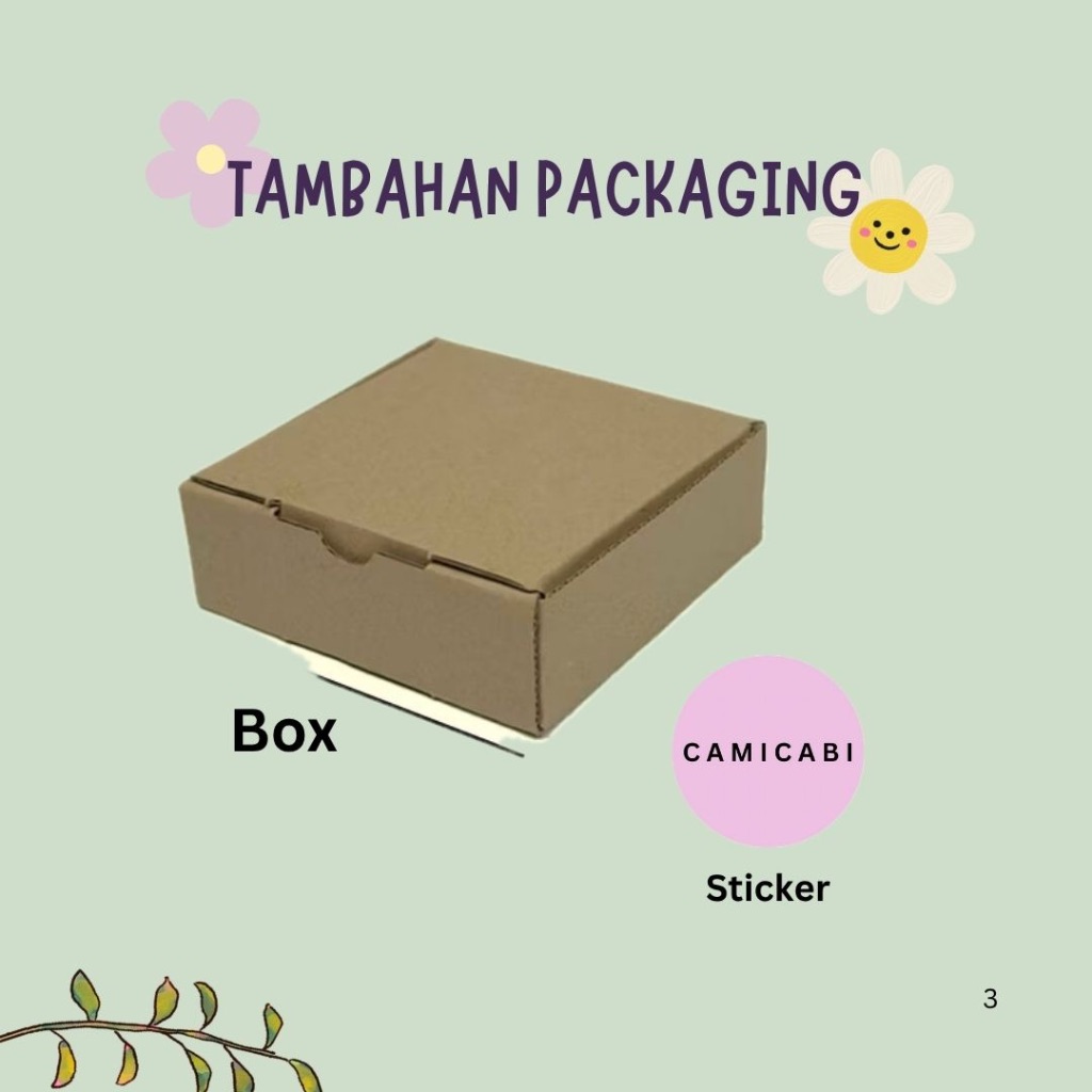 

TAMBAHAN PACKAGING BOX