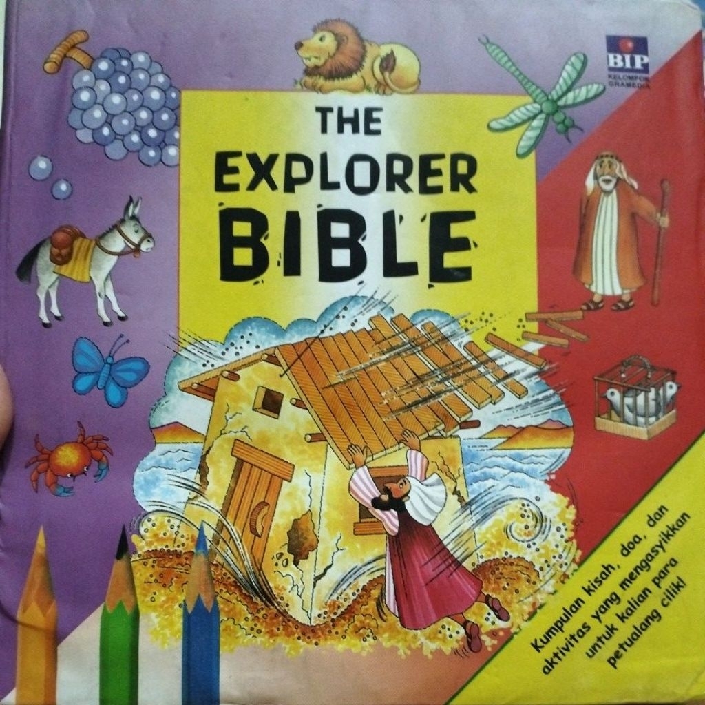 Buku anak Kristiani A  Preloved  500 gr: Mengenal Alkitab - Lois Rock