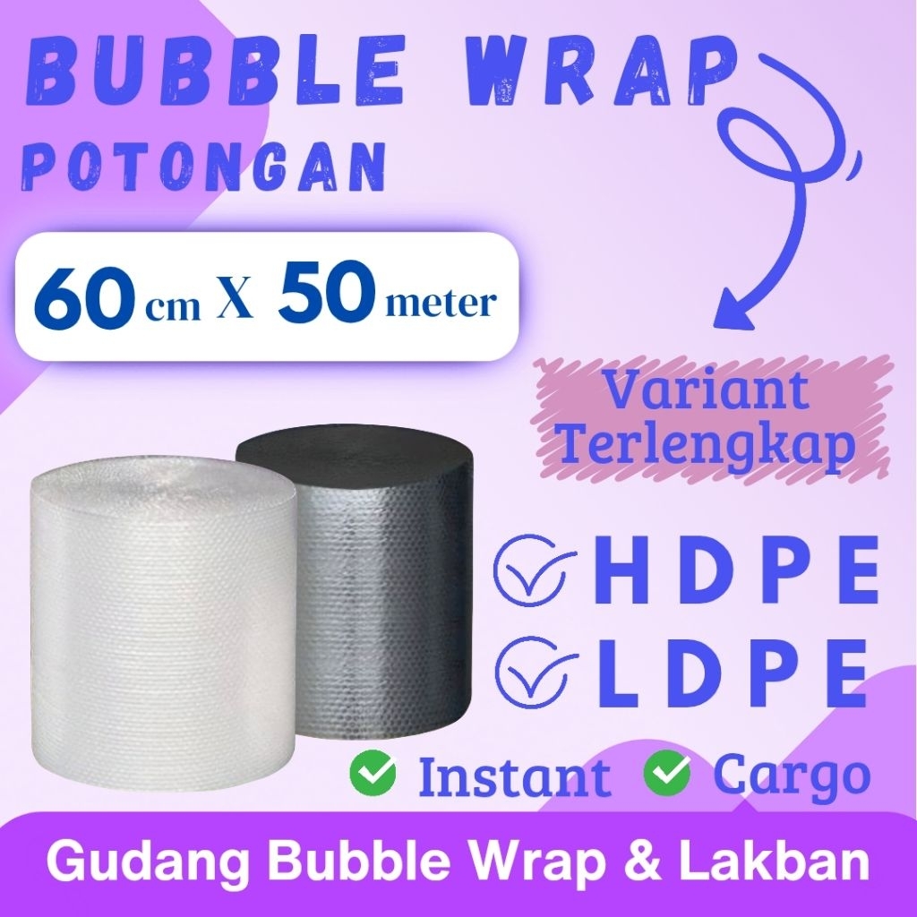 

Bubble Wrap 60cm x 50m