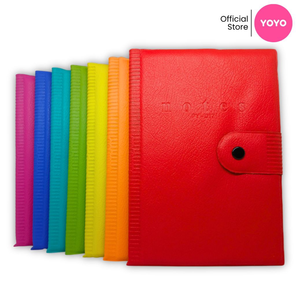 

YOYO Notebook Aesthetic Buku Agenda Imitasi KULIT JERUK KANCING 72 Lembar Buku Tulis Alat Tulis Sekolah