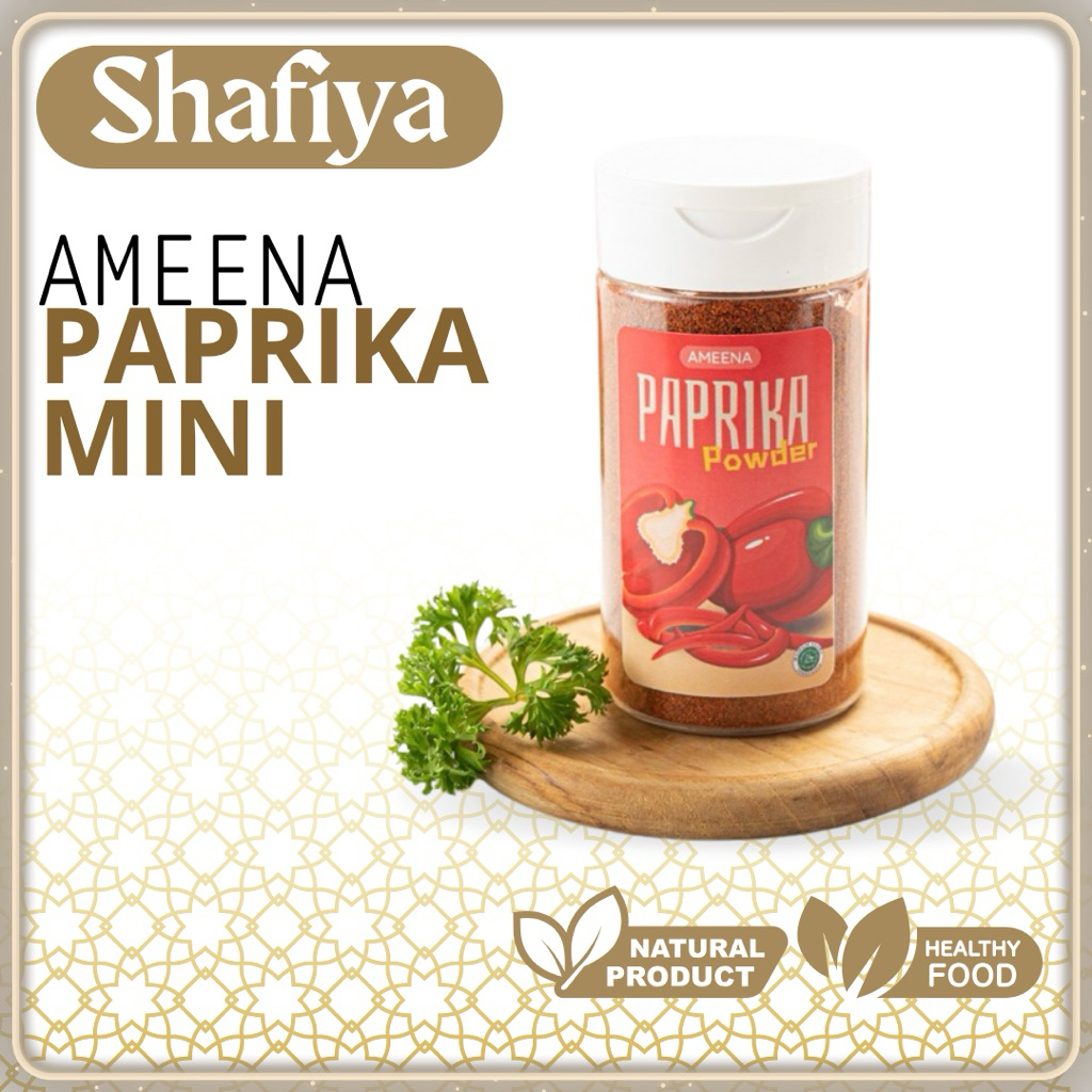 

[ MINI ] Paprika Bubuk Murni Bell Pepper Powder 60GR | Ameena Premium Quality