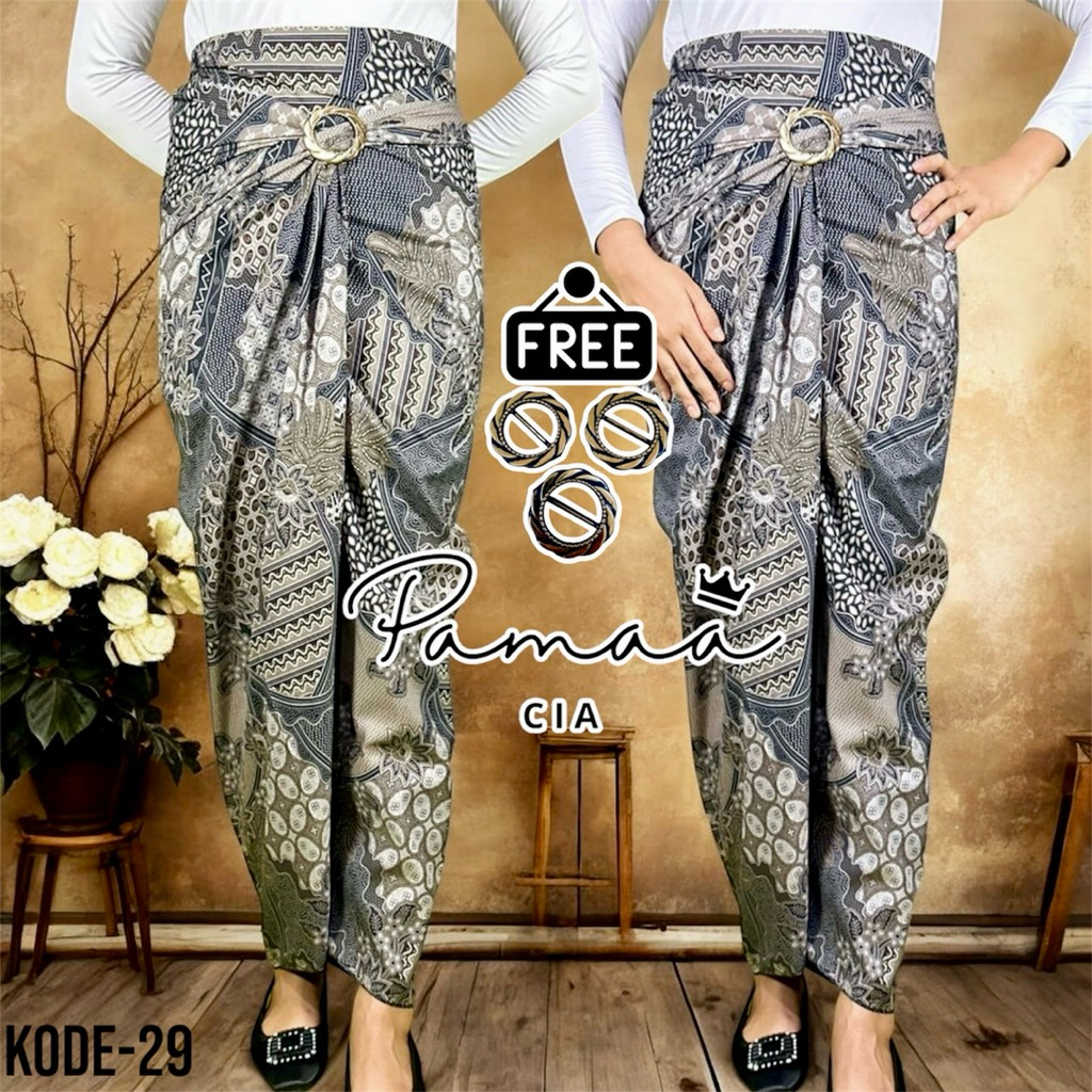 rok lilit motif batik wanita cocok acara nikahan kondangan tunangan wisuda kegereja dan acara formal