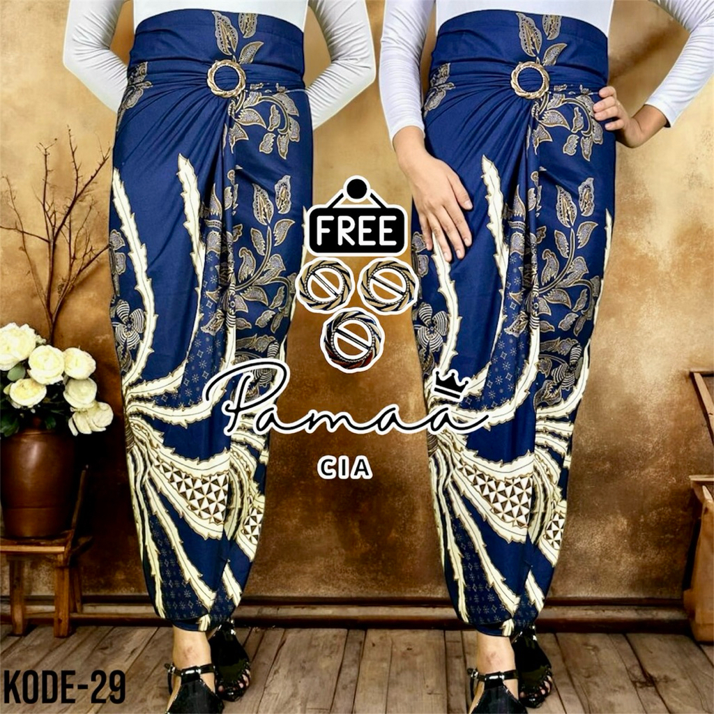 rok lilit serut motif batik cocok untuk acara kondangan tunangan nikahan wisuda kegereja formal non 