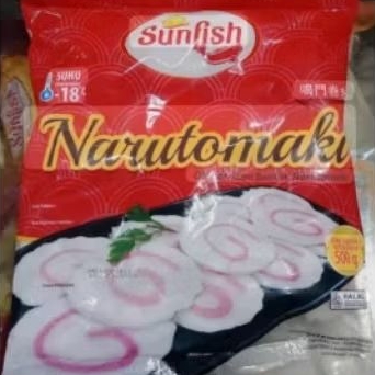 

sunfish olahan ikan bentuk narutomaki