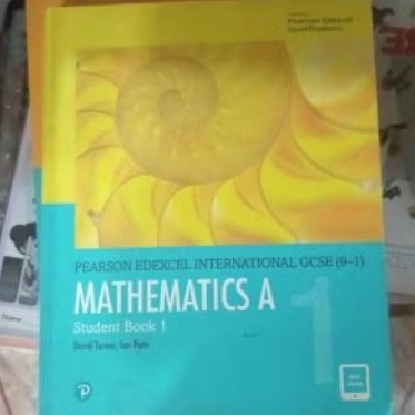 buku original pearson edexcel international mathematics A1