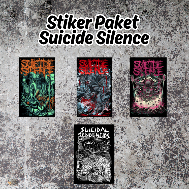 

Stiker Band Metal Suicide Silence