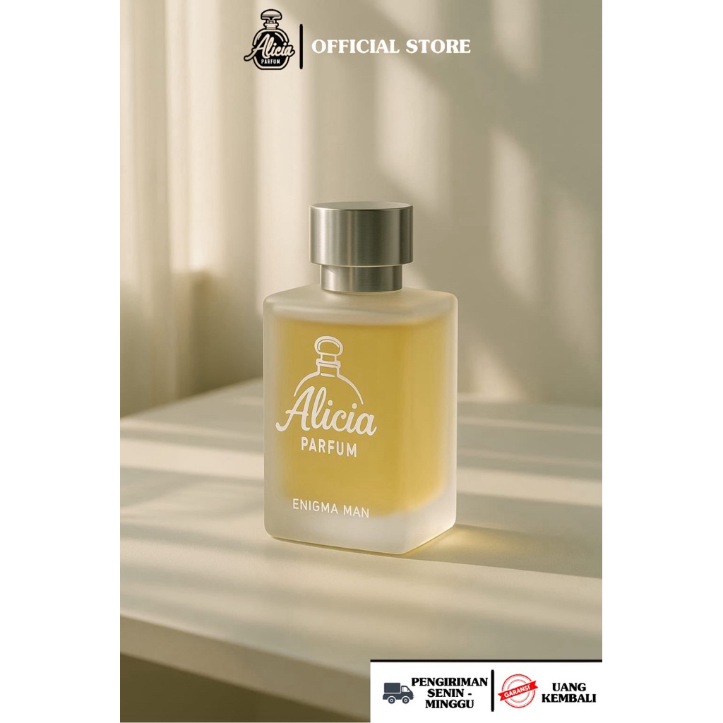 Parfum Alicia Enigma Men Parfum Pria Elegan Maskulin Wangi