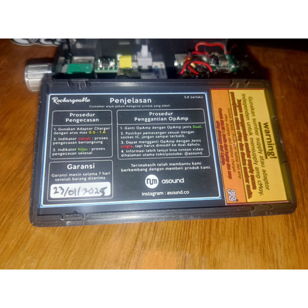 Asound cmoy amp (second)