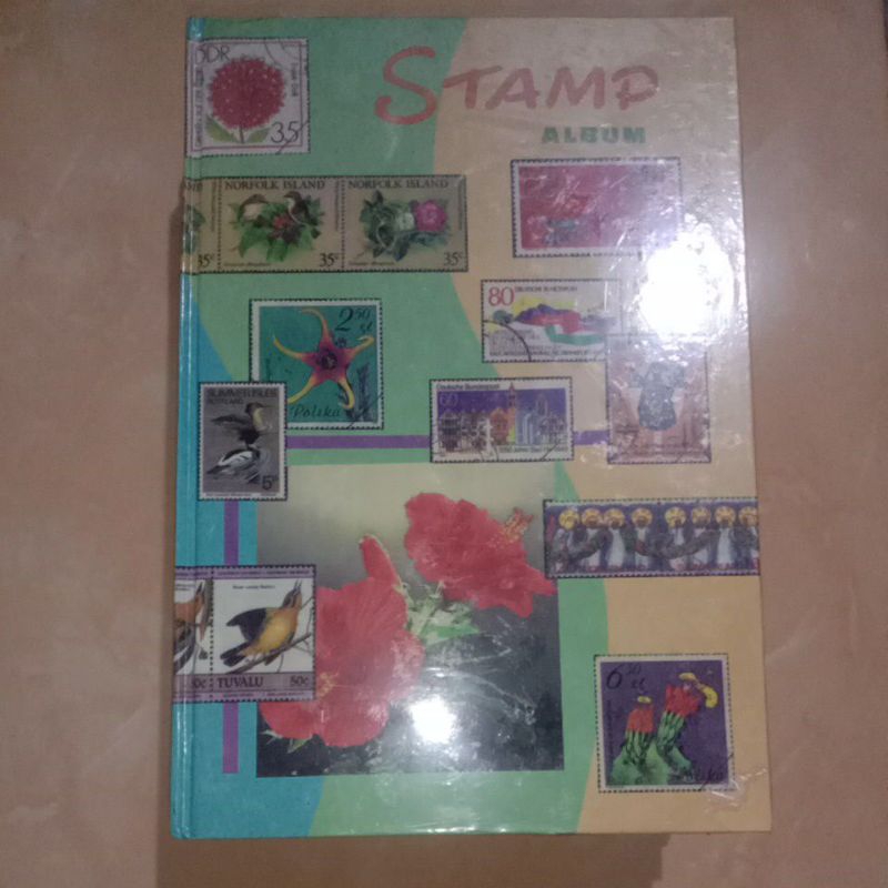 

Stamp album atau album prangko ukuran besar