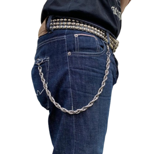 rantai pengaman dompet stainless steal / rantai dompet pria punk / rantai dompet GROSIR terlengkap