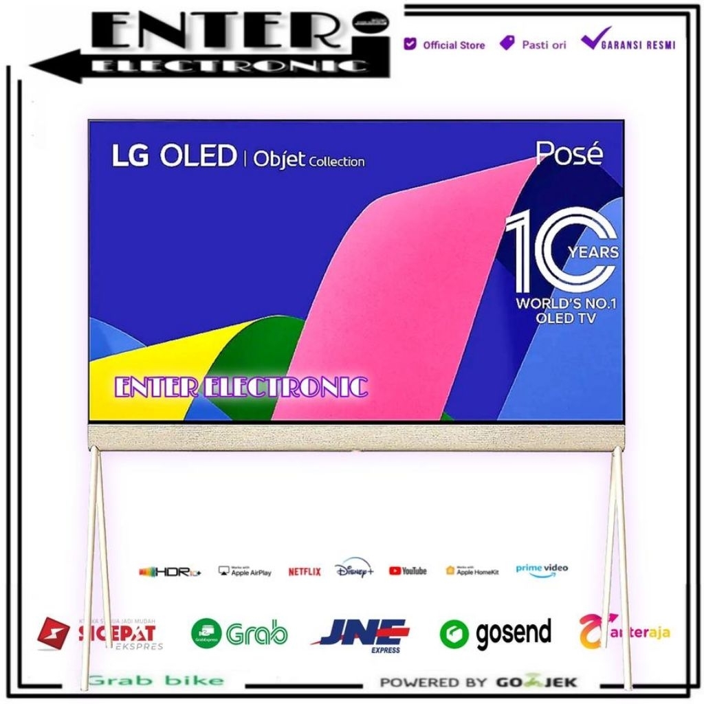 LG OLED 55LX1QPSA - OLED EVO 4K TV OBJET COLLECTION POSE 55 INCH LG OLED 55LX1
