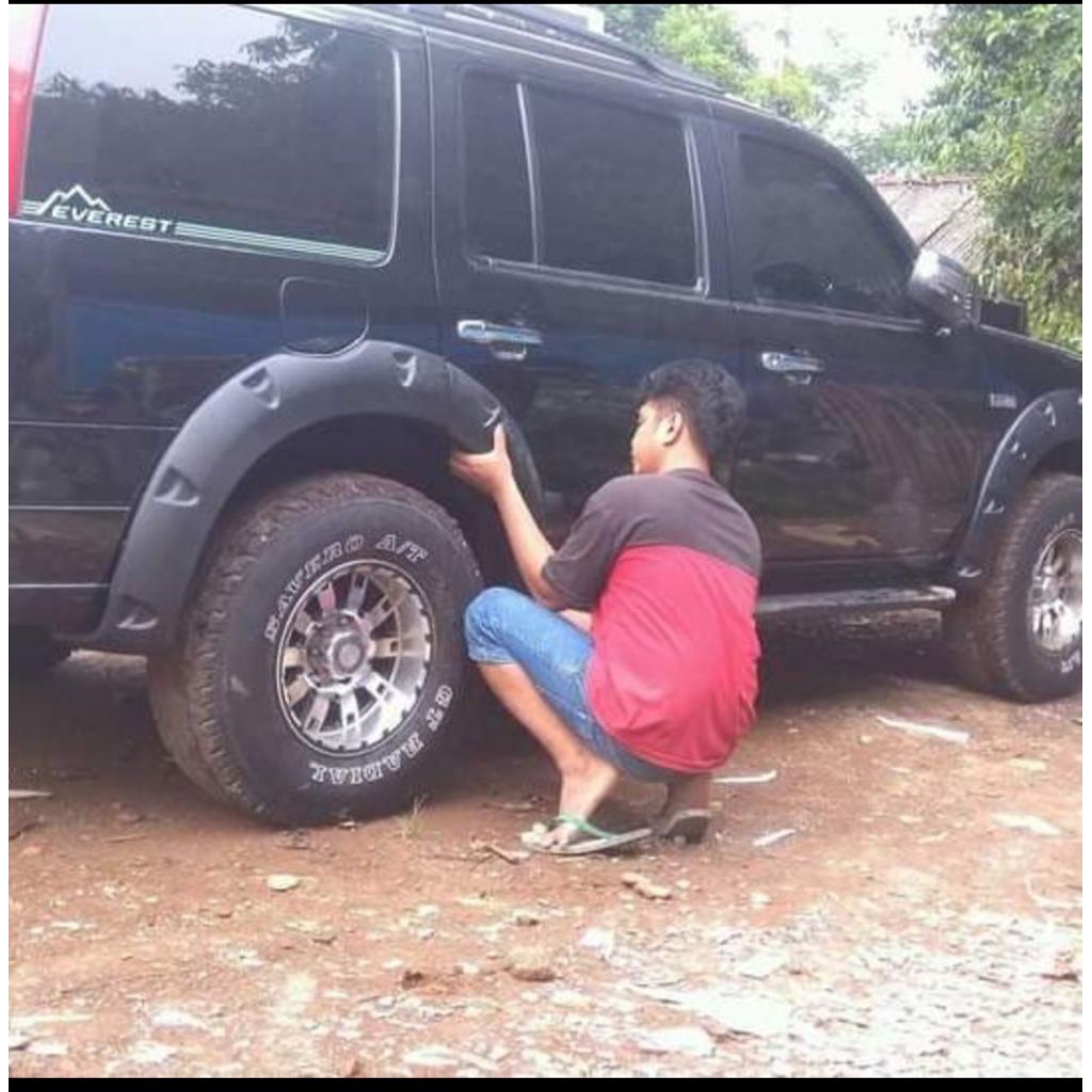 over fender ford everest 2007-2008