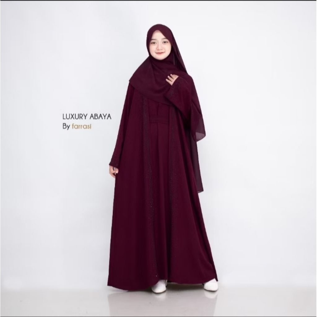 Original Farrasi Abaya Luxury | Abaya Premium | Gamis Premium
