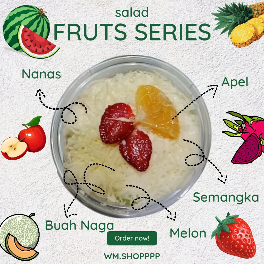 

SALAD BUAH FRUTS SALAD FRUIT MANIS ASEM SEGER