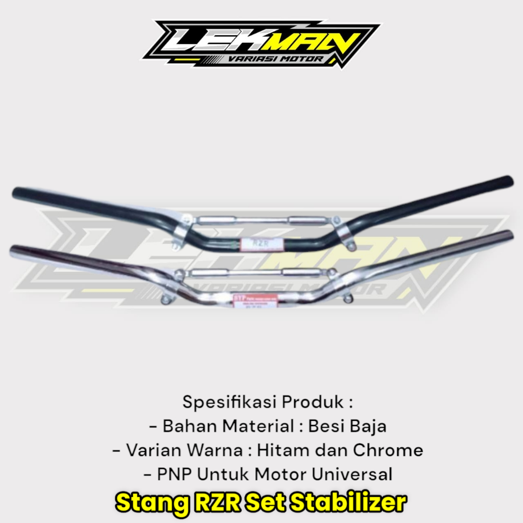 Stang RZR Satria FU Stang RZR Vixion Stang RZR Stir RZR Set Stabilizer Universal High Quality  2 Var
