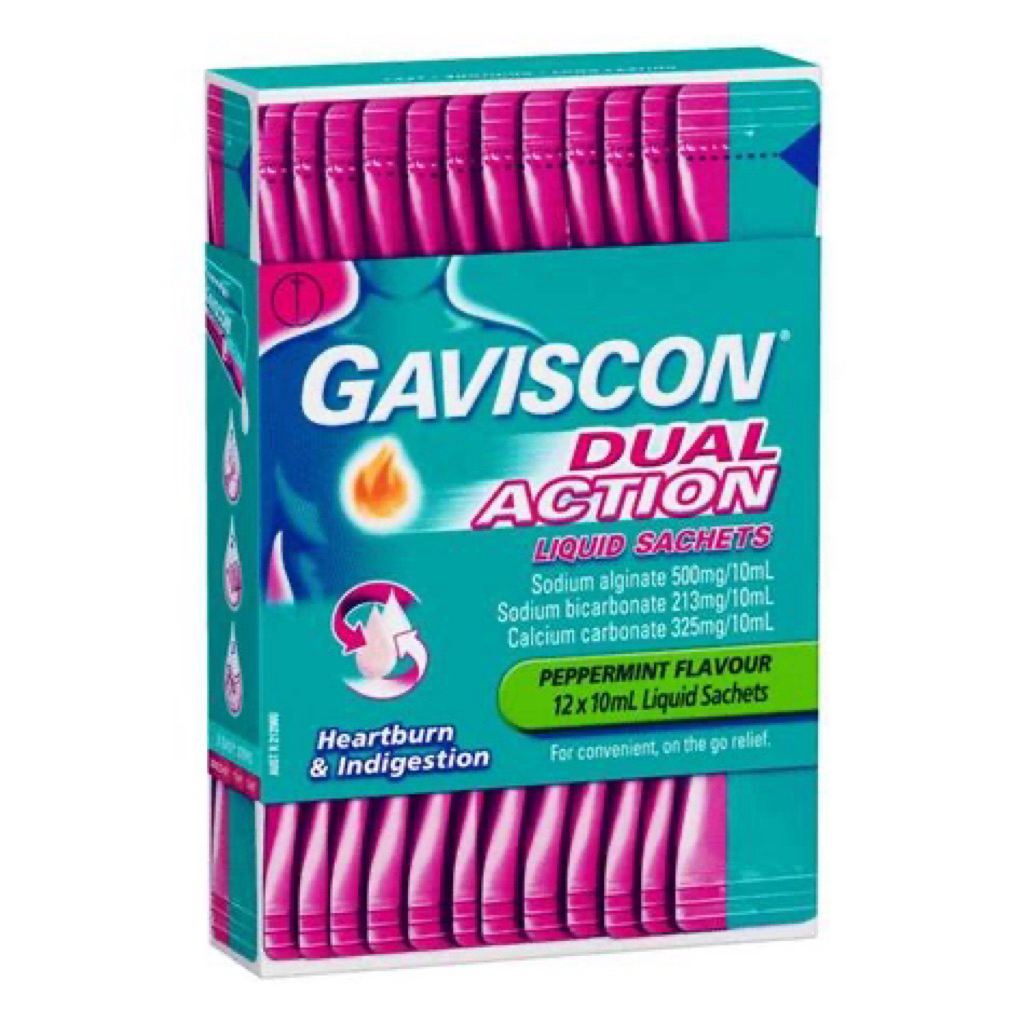 Gaviscon Dual Action Liquid 12sachets