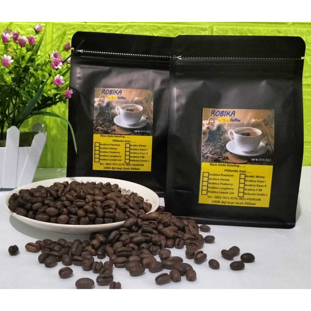 

ROBIKA Kopi - Kopi Arabika Honey Process GAYO, Aceh Tengah [100% Asli, Fresh Roast]