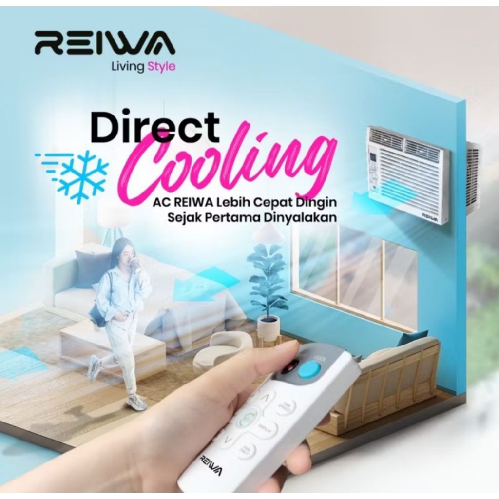 Reiwa ac window 1/2 pk