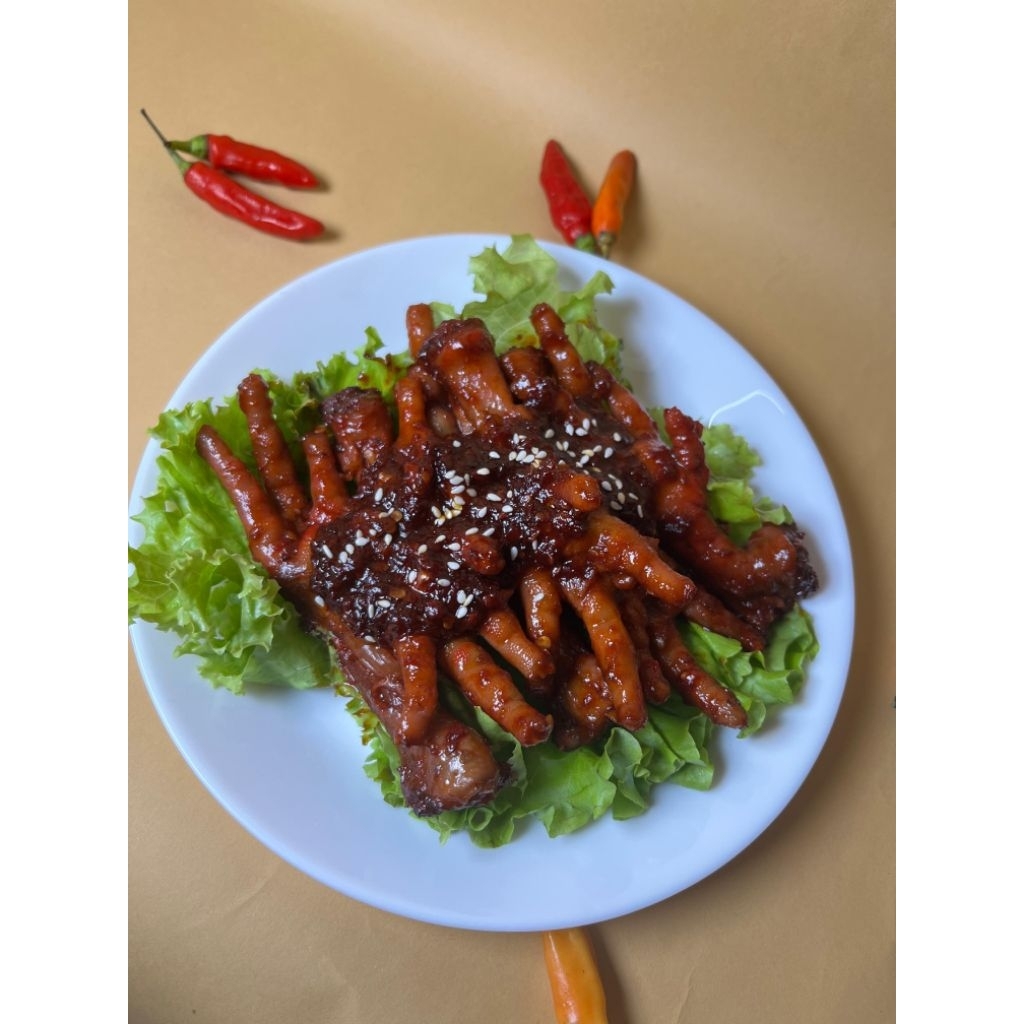 

Mimi Food Ceker balado pedas gurih