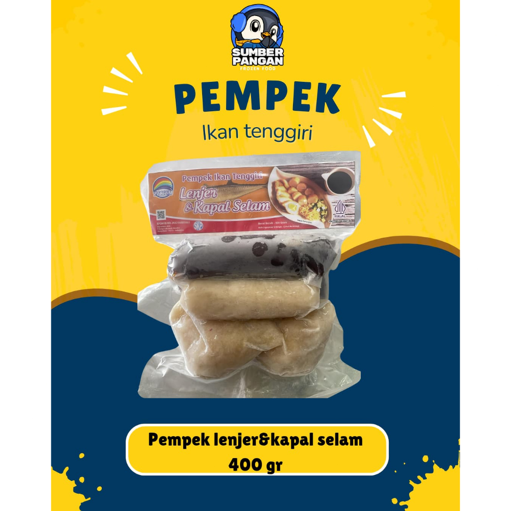 

Pempek ikan tenggiri 400gr (homemade)