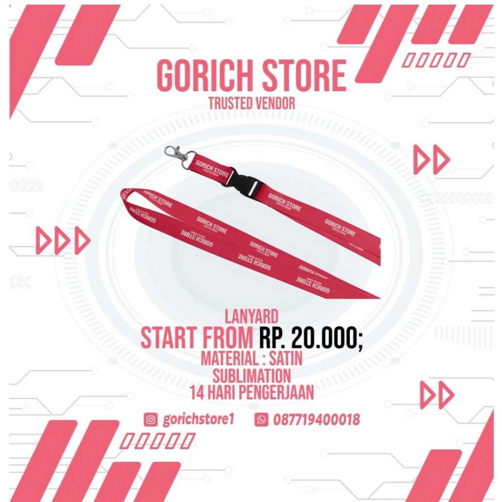 

LANYARD ID CARD/KALUNG ID CARD