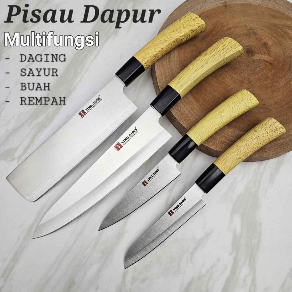 Pisau Dapur Stainless-Chef Knife Ying Guns