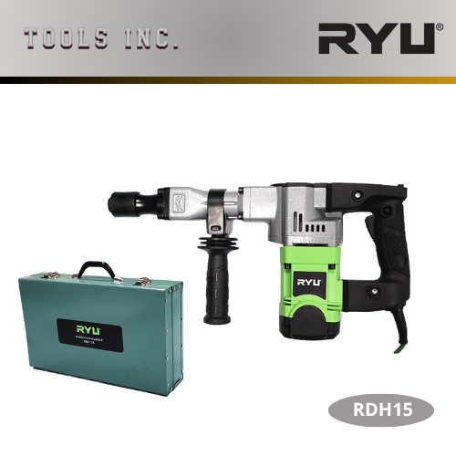RYU RDH 15 Jack Hammer Drill Mesin Bobok Beton Demolition Hammer RDH15