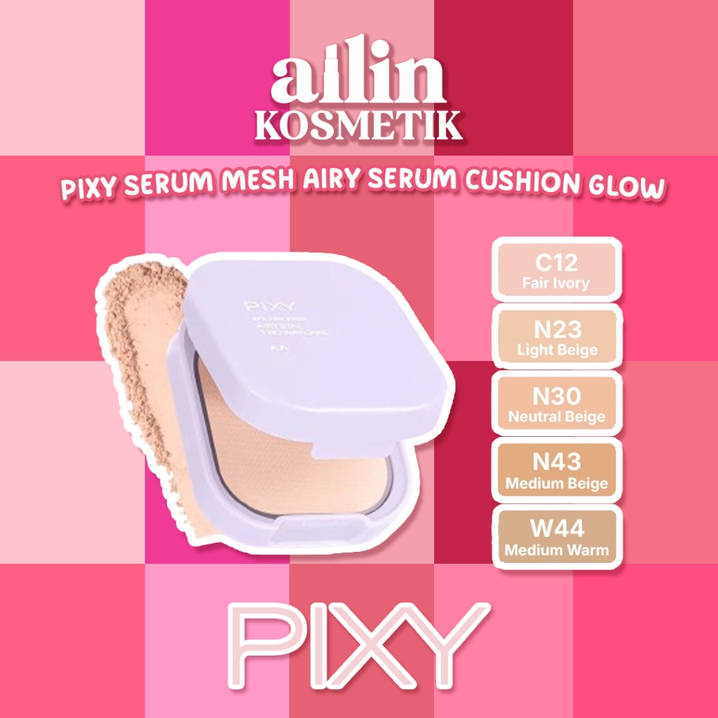 AiLiN | PIXY Airy Stay Two Way Cake Bedak Padat TWC