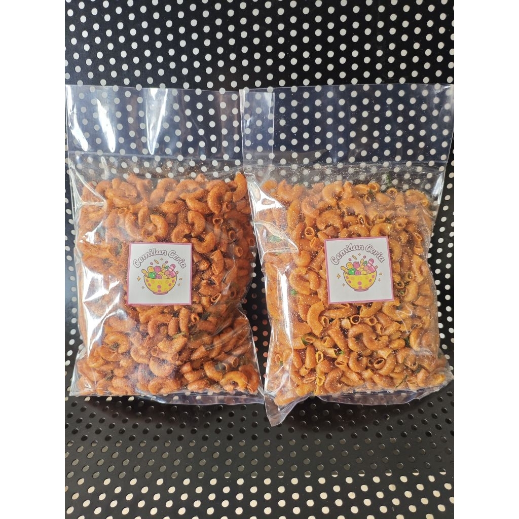 

Makaroni kriuk daun jeruk & pedas