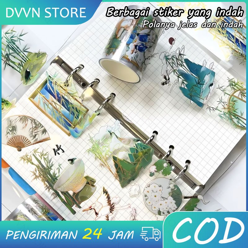 

Stiker Motif Kartun Lucu Anti Air/Dekorasi Handbook Scrapbook DIY/Stiker kartun tahan air PET