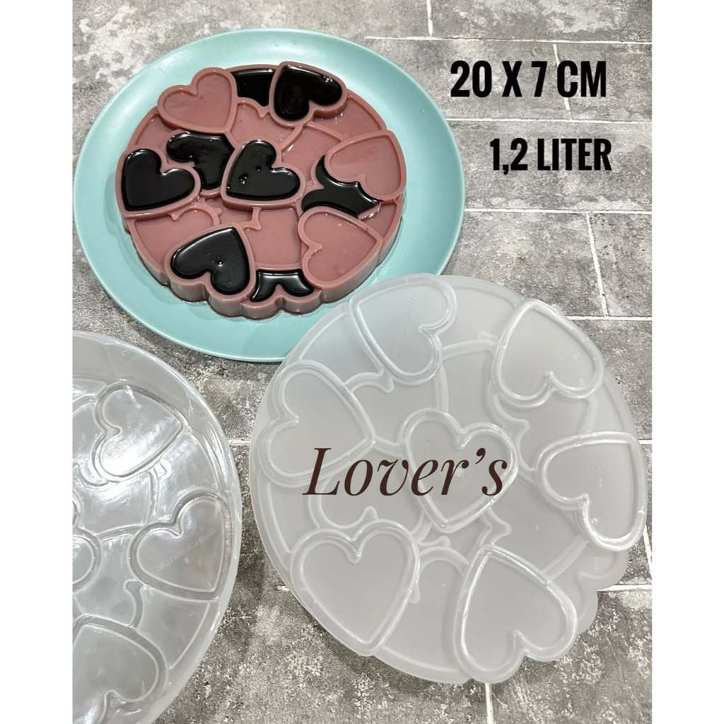 CETAKAN PUDING LOVERS / CETAKAN PUDING BESAR / CETAKAN LOVE