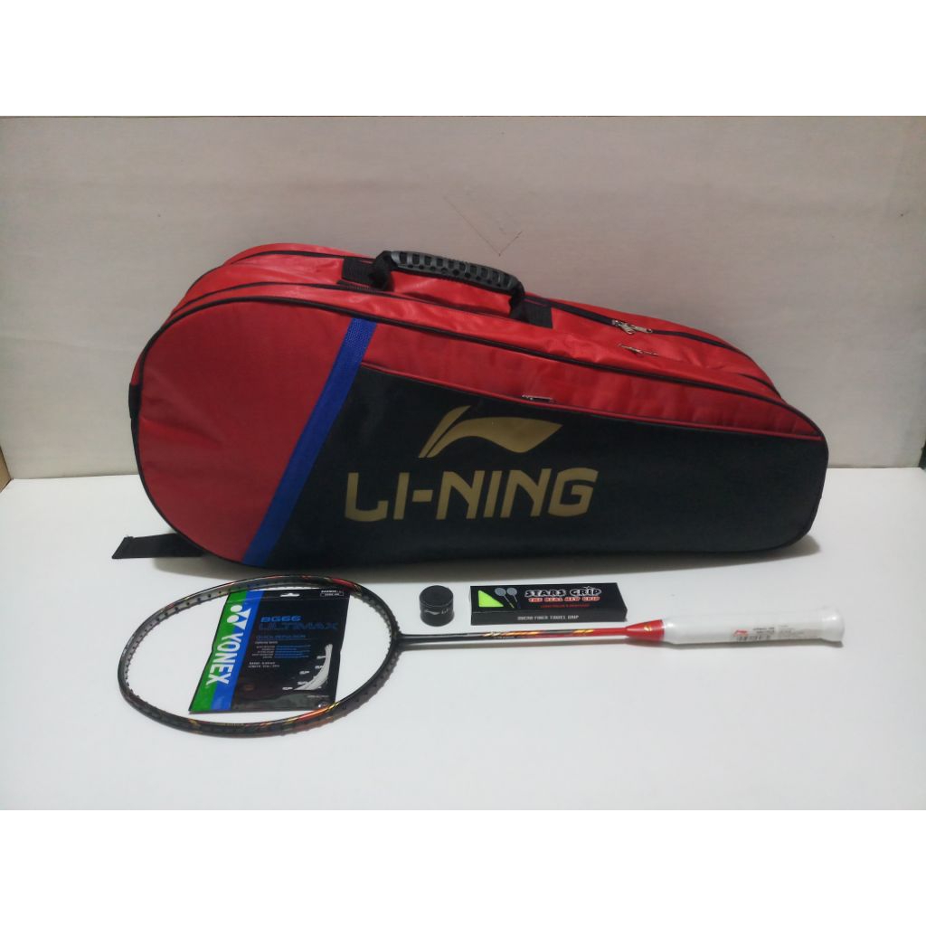RAKET BADMINTON LINING AERONAUT 7000 COMBAT