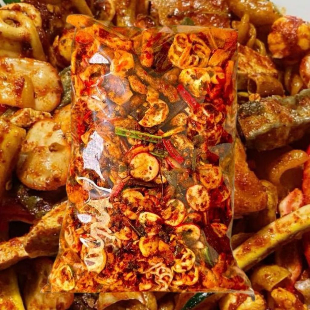 

Krupuk seblak mix / krupuk seblak campur / seblak pedas 1kg