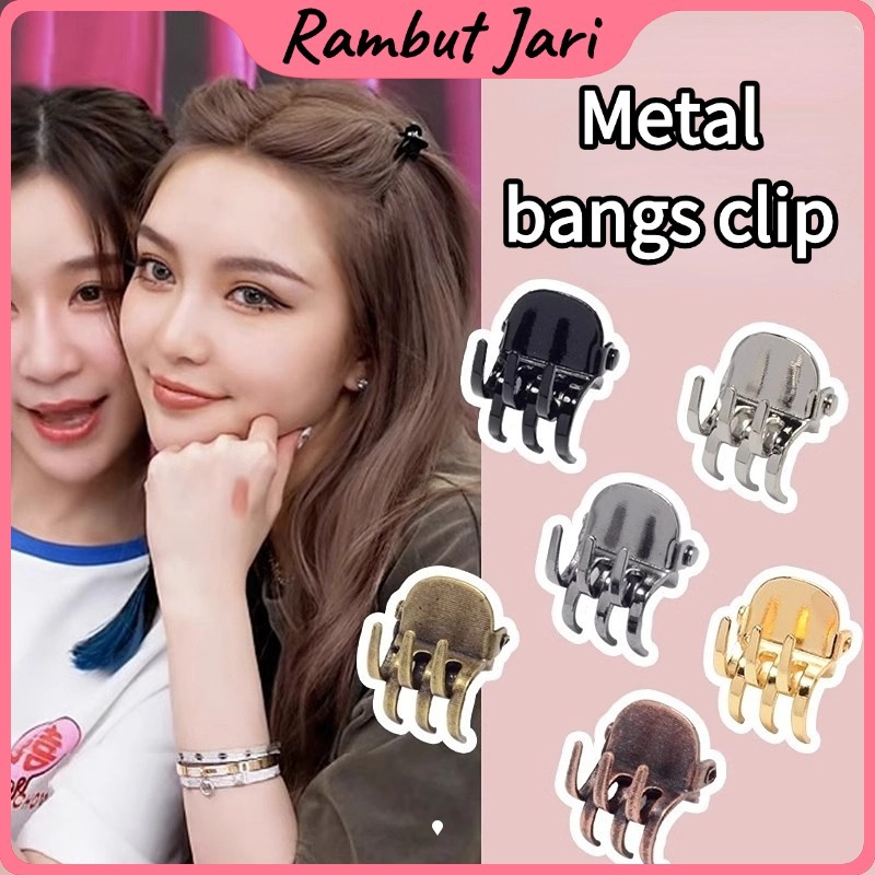 JEDAI MINI 1,5cm /JEDAI BAHAN METAL / JEDAI BESI / JEPIT PONI - kode B, 1 pcs