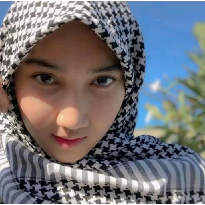 RAJAB TEXTILE HIJAB PALESTINA KERUDUNG BAHAN SORBAN WANITA JILBAB MUSLIM