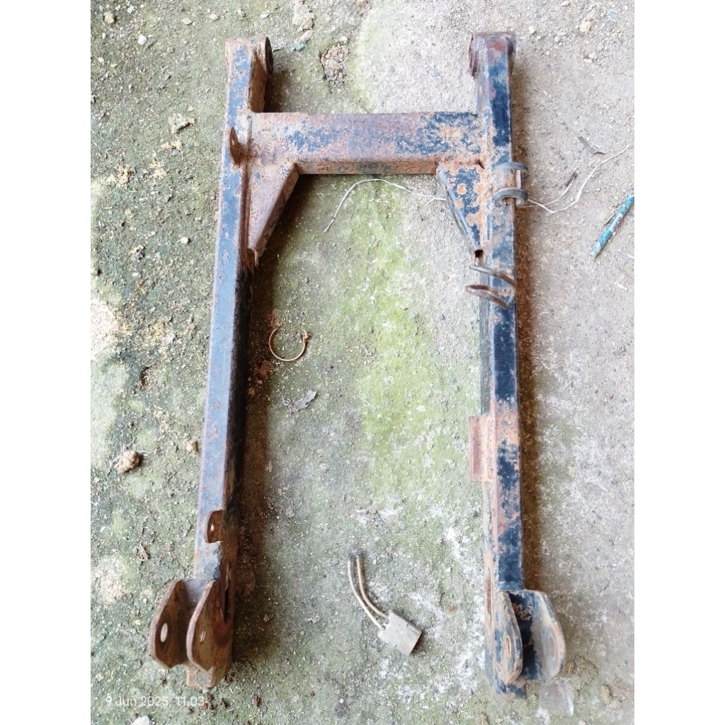 swing arm arm manual shogun125 old shogun125 dd double disc original bekas