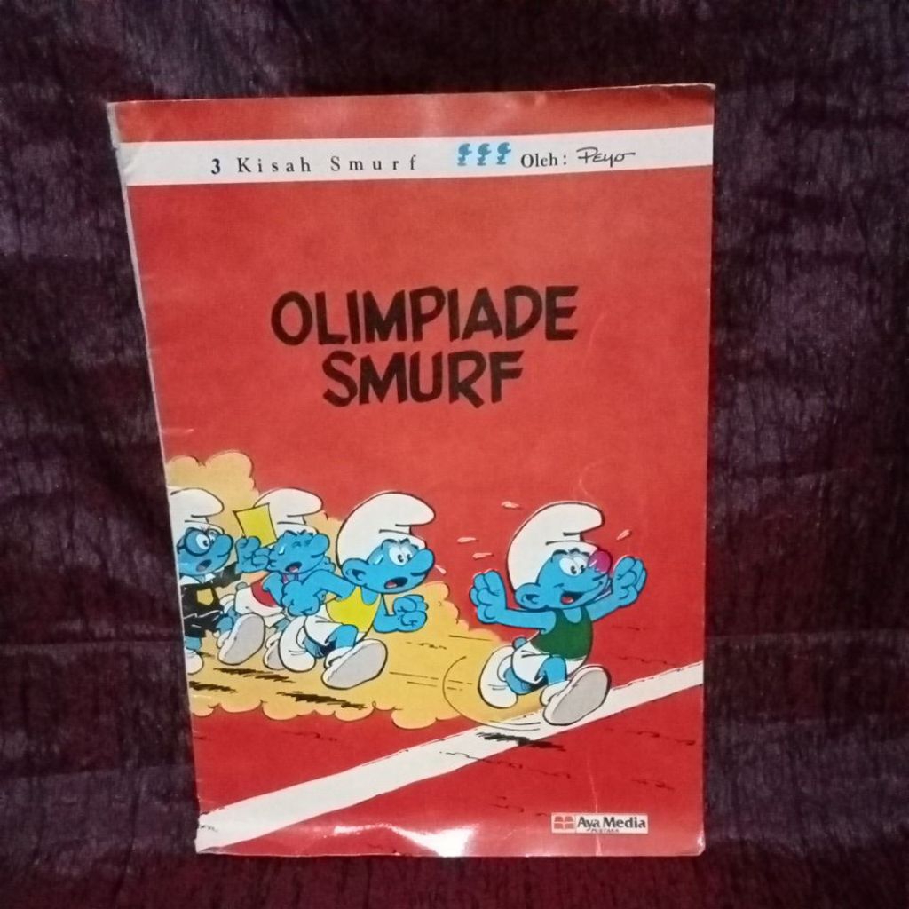 Komik Olimpiade Smurf by Peyo