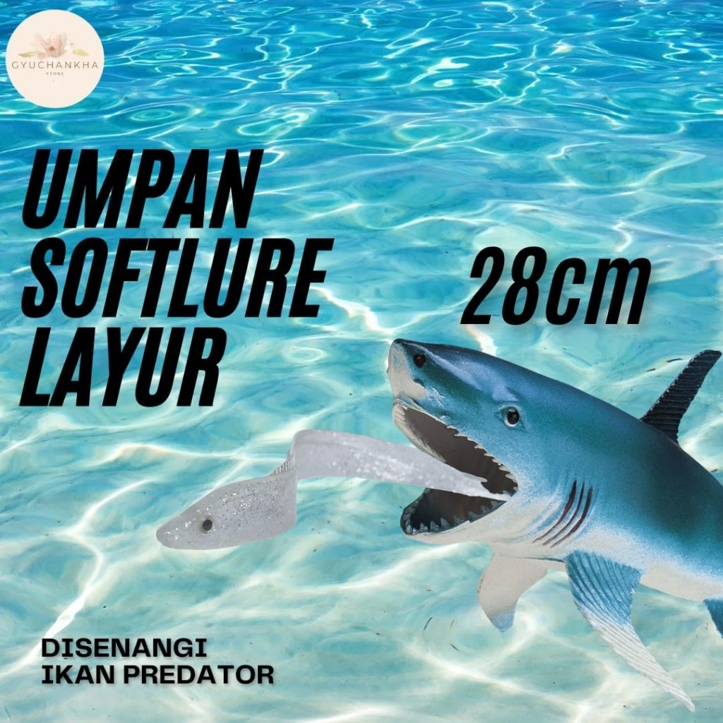 Umpan pancing/ Umpan ikan tuna/ Umpan soft lure/ Ikan layur/ Umpan softlure/ Umpan ikan tenggiri/ So
