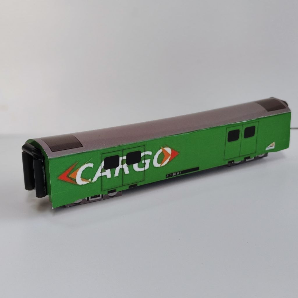Obral Miniatur gerbong Cargo kereta api Indonesia murah - stok terbatas