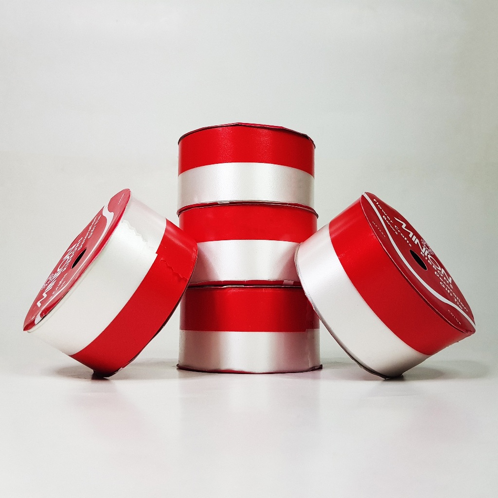 

OKB Pita Jepang Merah Putih 2 inci 5 cm Ribbon Kado Dirgahayu HUT RI 17 Agustus