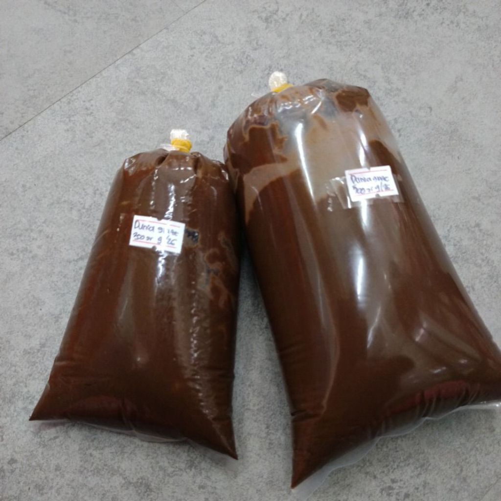

Glaze Dunia/collins coklat repack 250gr, 500gr